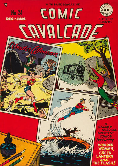 Cover for Comic Cavalcade (DC, 1942 series) #24