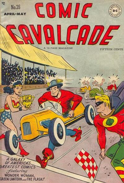 Cover for Comic Cavalcade (DC, 1942 series) #26