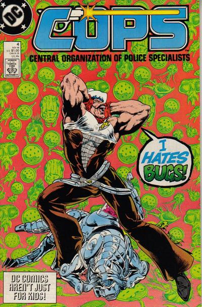 Cover for COPS (DC, 1988 series) #4 [Direct]