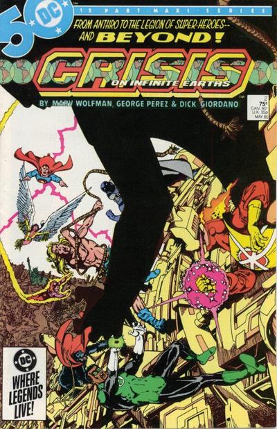 Cover for Crisis on Infinite Earths (DC, 1985 series) #2 [Direct]