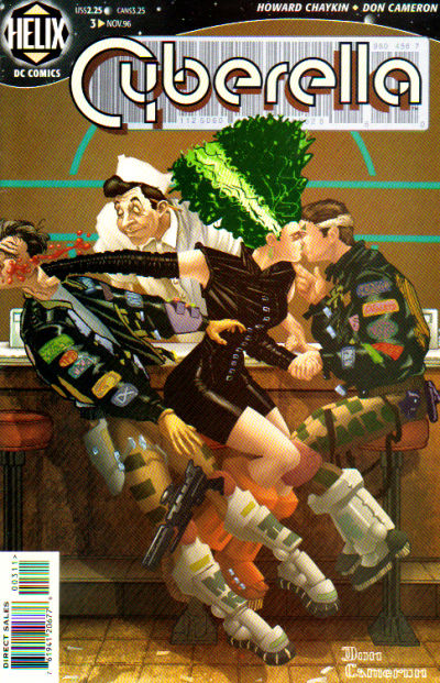 Cover for Cyberella (DC, 1996 series) #3