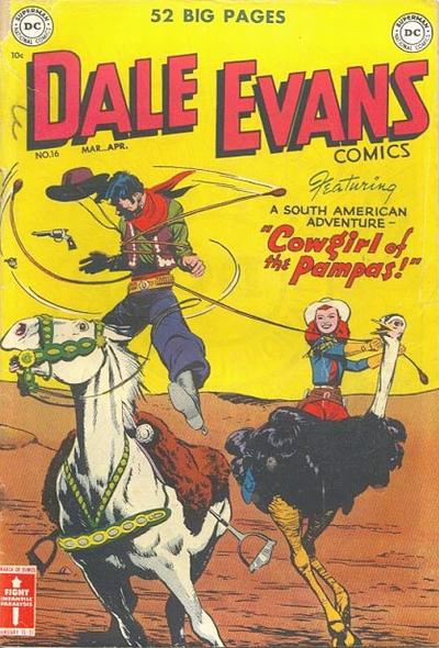 Cover for Dale Evans Comics (DC, 1948 series) #16