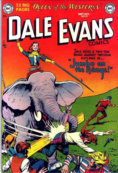 Cover for Dale Evans Comics (DC, 1948 series) #19