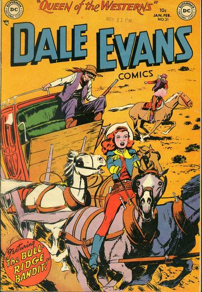 Cover for Dale Evans Comics (DC, 1948 series) #21