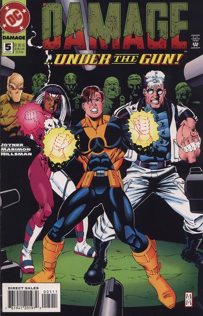 Cover for Damage (DC, 1994 series) #5