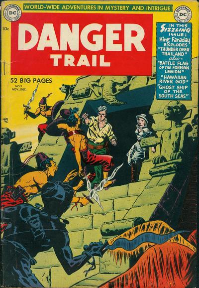 Cover for Danger Trail (DC, 1950 series) #3
