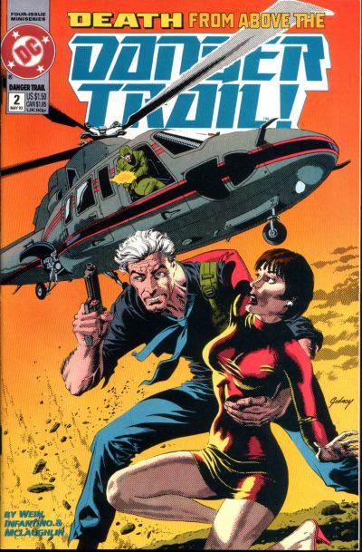 Cover for Danger Trail (DC, 1993 series) #2