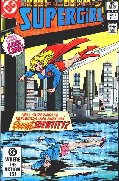 Cover for The Daring New Adventures of Supergirl (DC, 1982 series) #4 [Direct]