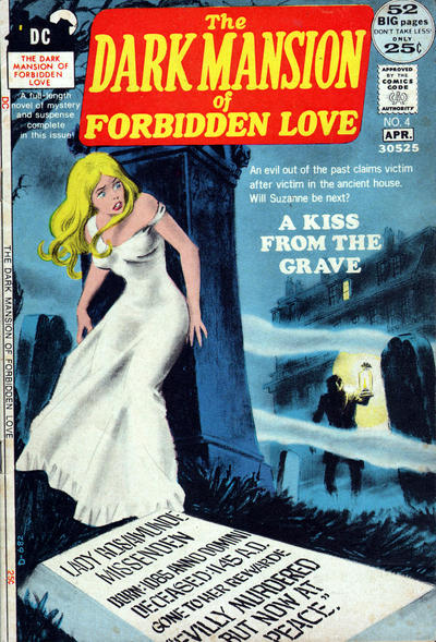 Cover for The Dark Mansion of Forbidden Love (DC, 1971 series) #4