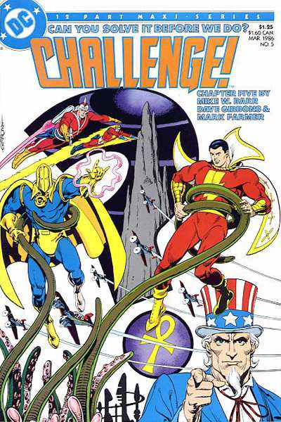 Cover for DC Challenge (DC, 1985 series) #5