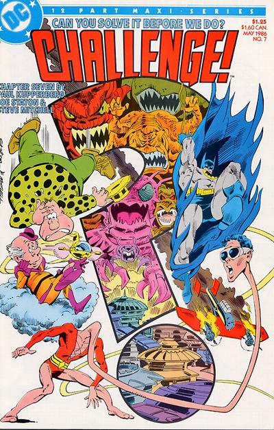 Cover for DC Challenge (DC, 1985 series) #7