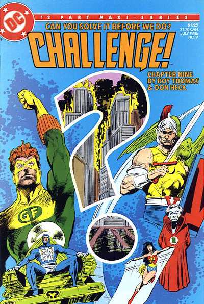 Cover for DC Challenge (DC, 1985 series) #9