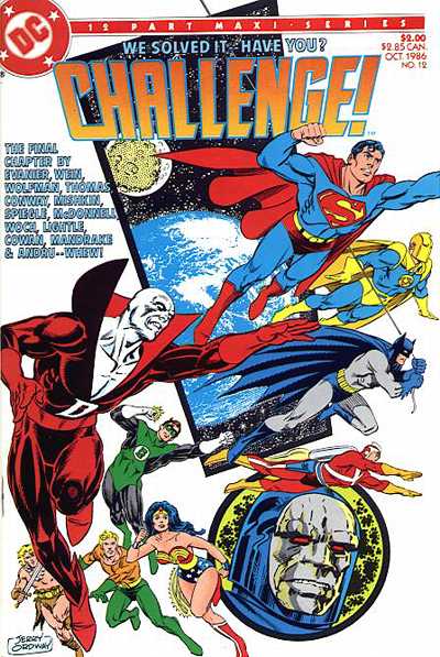 Cover for DC Challenge (DC, 1985 series) #12