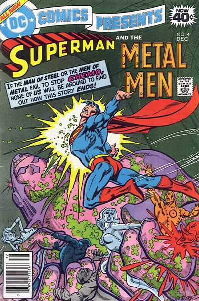 Cover for DC Comics Presents (DC, 1978 series) #4