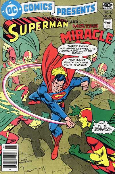 Cover for DC Comics Presents (DC, 1978 series) #12