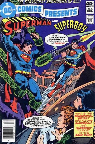 Cover for DC Comics Presents (DC, 1978 series) #14