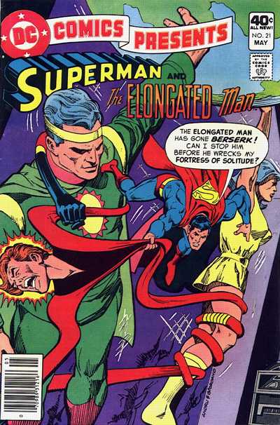 Cover for DC Comics Presents (DC, 1978 series) #21