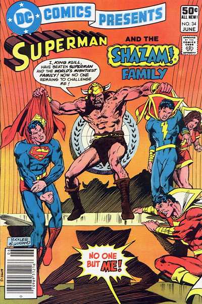 Cover for DC Comics Presents (DC, 1978 series) #34 [Newsstand]
