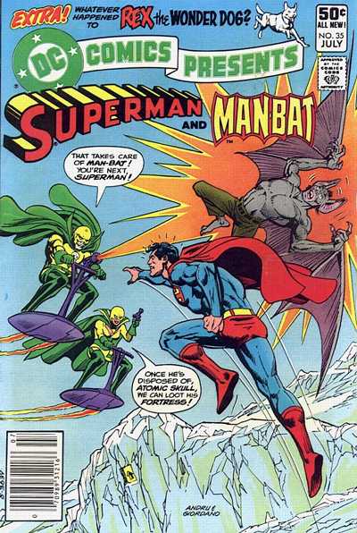 Cover for DC Comics Presents (DC, 1978 series) #35 [Newsstand]