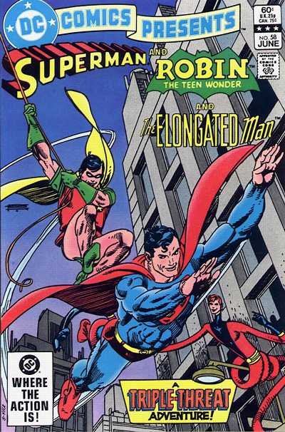 Cover for DC Comics Presents (DC, 1978 series) #58 [Direct]