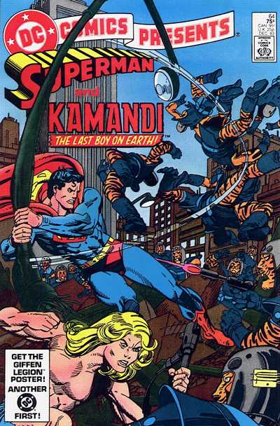 Cover for DC Comics Presents (DC, 1978 series) #64 [Direct]