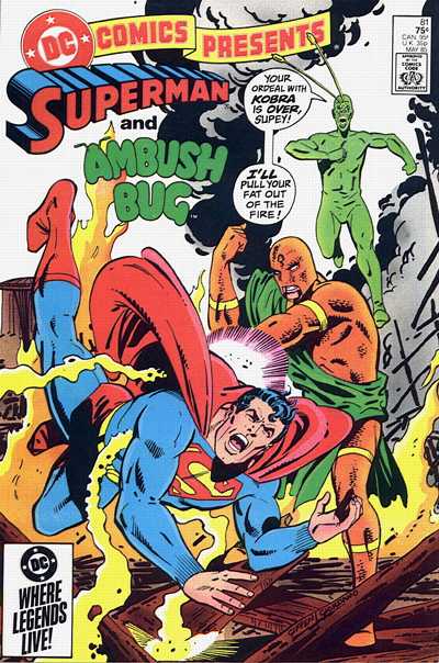 Cover for DC Comics Presents (DC, 1978 series) #81 [Direct]