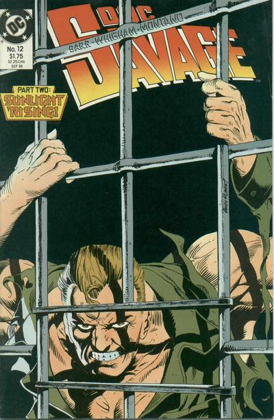 Cover for Doc Savage (DC, 1988 series) #12