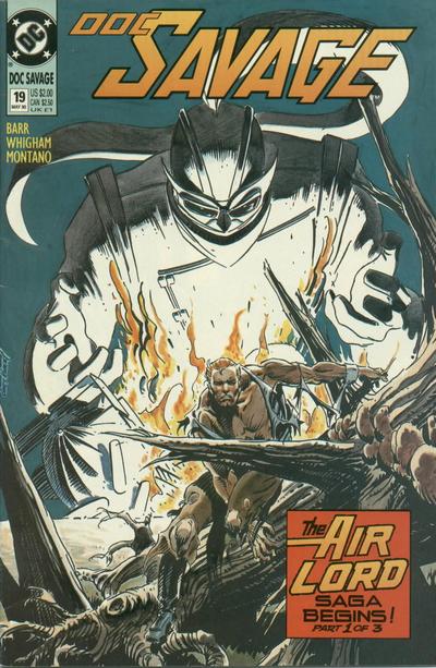 Cover for Doc Savage (DC, 1988 series) #19