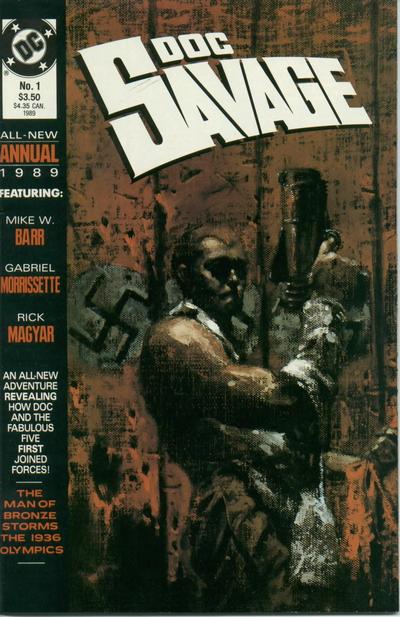 Cover for Doc Savage Annual (DC, 1989 series) #1