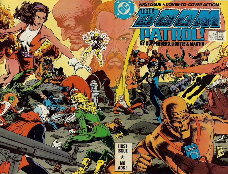 Cover for Doom Patrol (DC, 1987 series) #1 [Direct]