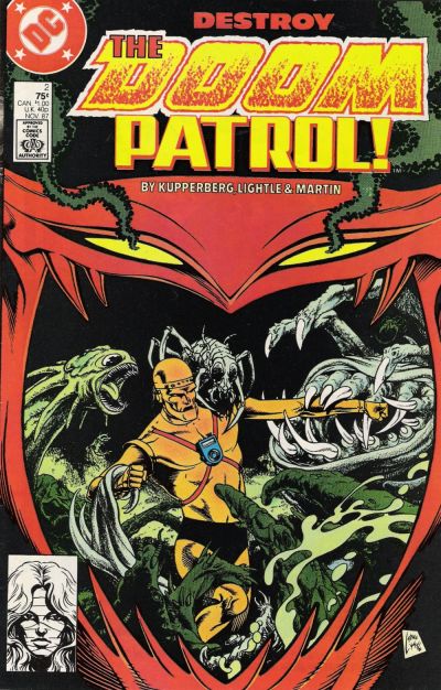 Cover for Doom Patrol (DC, 1987 series) #2 [Direct]