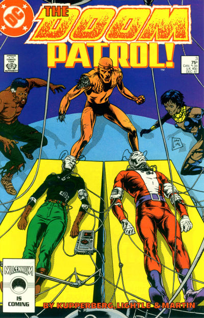 Cover for Doom Patrol (DC, 1987 series) #3 [Direct]