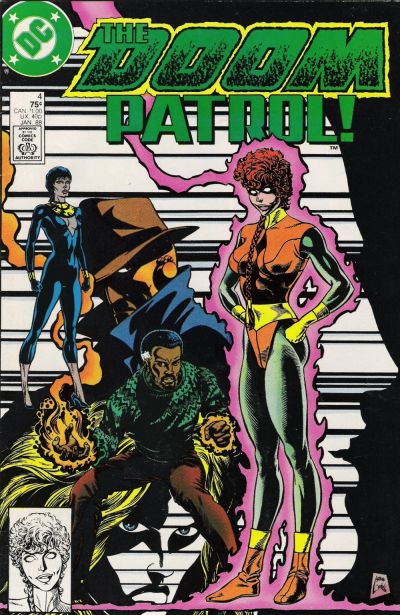 Cover for Doom Patrol (DC, 1987 series) #4 [Direct]