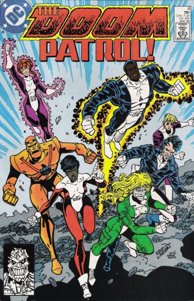 Cover for Doom Patrol (DC, 1987 series) #8 [Direct]