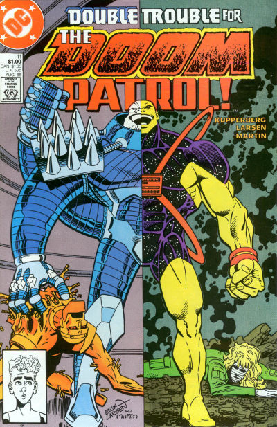 Cover for Doom Patrol (DC, 1987 series) #11 [Direct]