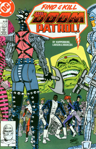 Cover for Doom Patrol (DC, 1987 series) #12 [Direct]