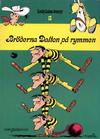 Cover for Lucky Lukes äventyr / Lucky Luke klassiker (Bonniers, 1971 series) #13 - Bröderna Dalton på rymmen [3:e upplagan (1988)]