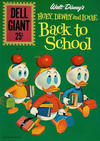 Cover for Dell Giant (Dell, 1959 series) #49 - Walt Disney's Huey, Dewey and Louie Back to School