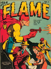Cover for The Flame (Fox, 1940 series) #1