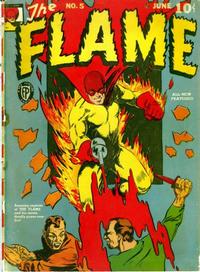 Cover for The Flame (Fox, 1940 series) #5