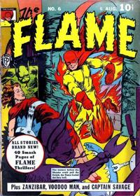 Cover for The Flame (Fox, 1940 series) #6