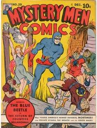 Cover Thumbnail for Mystery Men Comics (Fox, 1939 series) #29