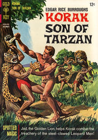 Cover Thumbnail for Edgar Rice Burroughs Korak, Son of Tarzan (Western, 1964 series) #15