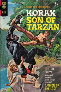 Cover Thumbnail for Edgar Rice Burroughs Korak, Son of Tarzan (Western, 1964 series) #36