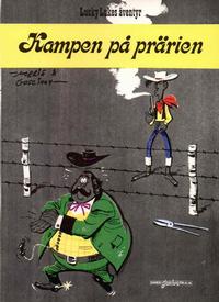 Cover for Lucky Lukes äventyr / Lucky Luke klassiker (Bonniers, 1971 series) #14 - Kampen på prärien [3:e upplagan, 1984]