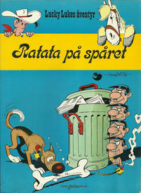 Cover Thumbnail for Lucky Lukes äventyr / Lucky Luke klassiker (Bonniers, 1979 series) #18 - Ratata på spåret