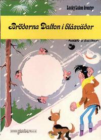 Cover Thumbnail for Lucky Lukes äventyr / Lucky Luke klassiker (Bonniers, 1971 series) #25 - Bröderna Dalton i blåsväder