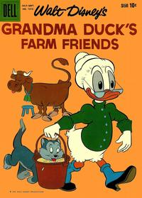 Cover Thumbnail for Four Color (Dell, 1942 series) #1010 - Walt Disney's Grandma Duck's Farm Friends