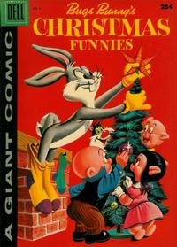 Cover for Bugs Bunny's Christmas Funnies (Dell, 1950 series) #8