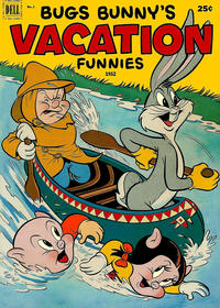 Cover for Bugs Bunny's Vacation Funnies (Dell, 1951 series) #2